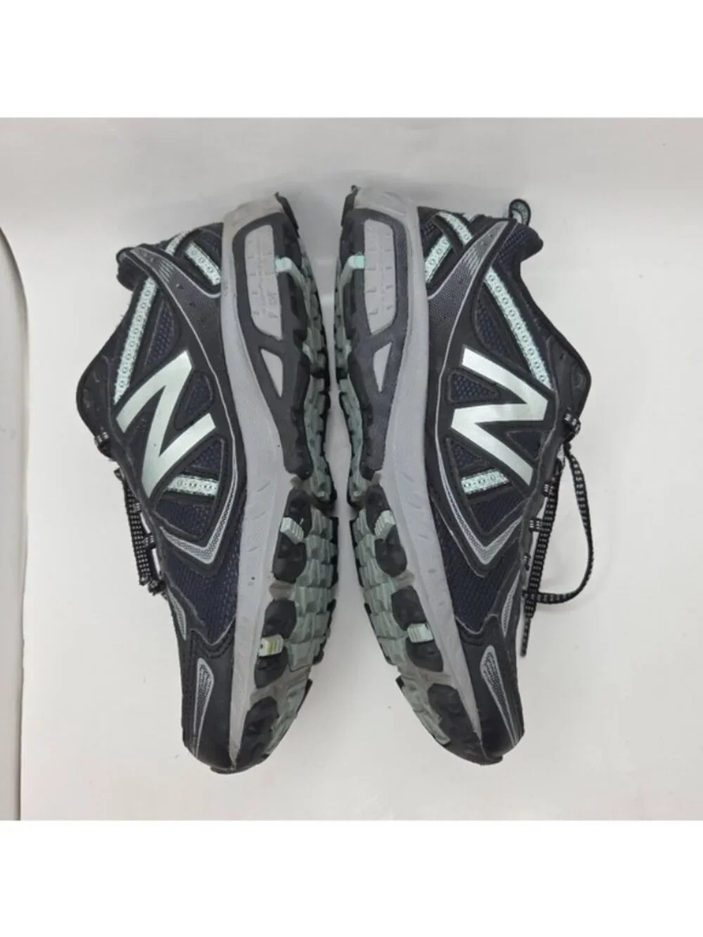New Balance Blue & Gray 410v5 All Terrain Athletic Running Shoes Womens Size 7.5